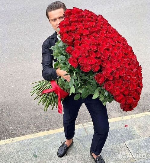 Высокие розы Гигантские розы Доставка цветов