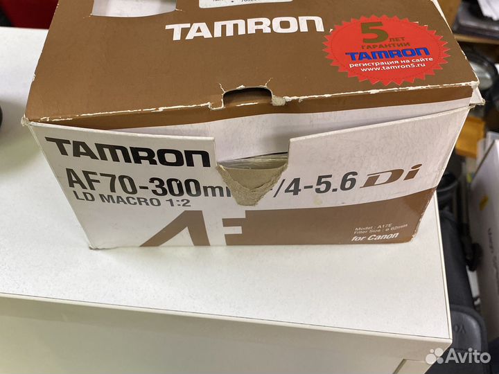 Обьектив tamron af70-300