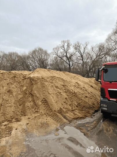 Песок строительный с доставкой