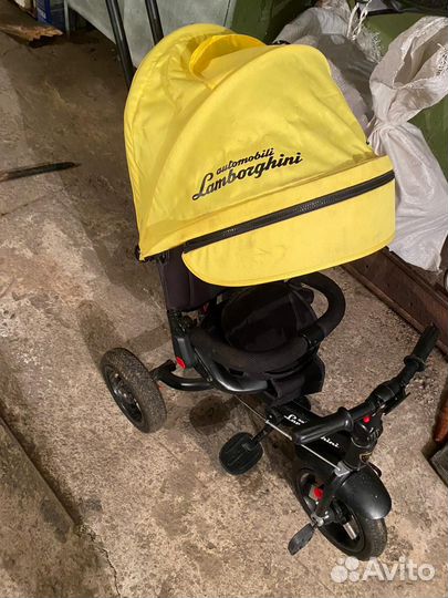 Велосипед детский с ручкой