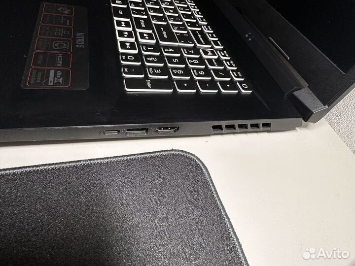 Игровой ноутбук Acer Nitro 5 17.3 RTX3060