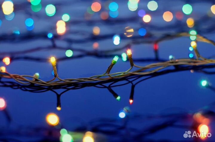 Новогодняя гирлянда. Уличная гирлянда