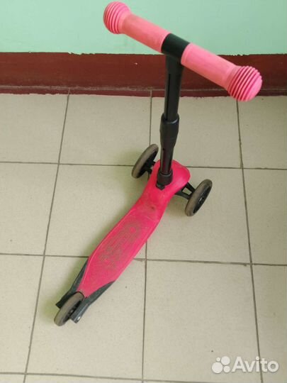 Самокат детский трехколесный бу
