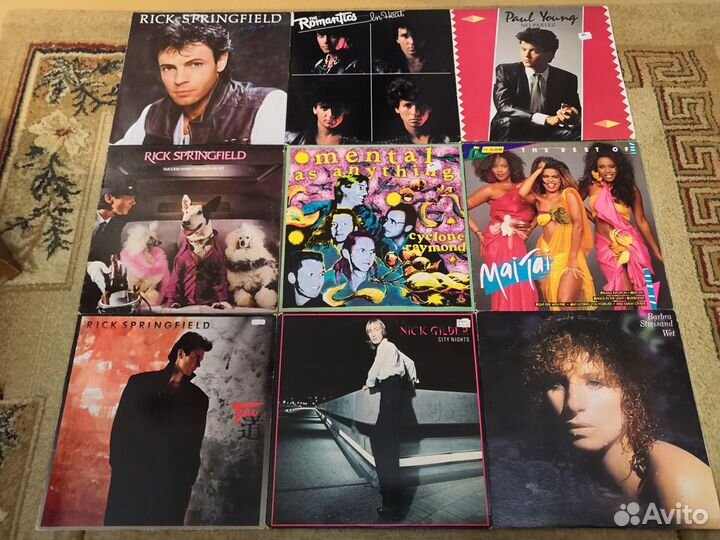 Пластинки импортные