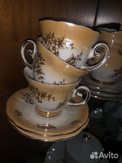 Кофейный сервиз на 6 персон