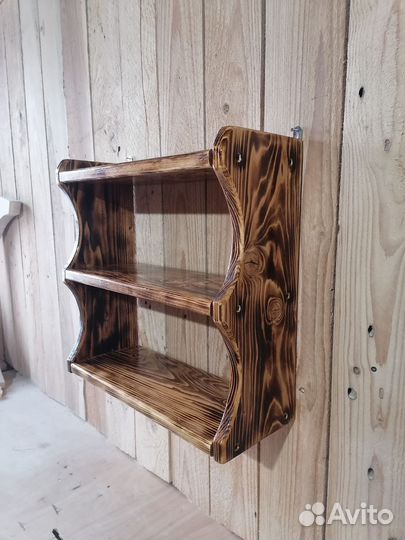 Деревянные изделия ручной работы в стиле лофт