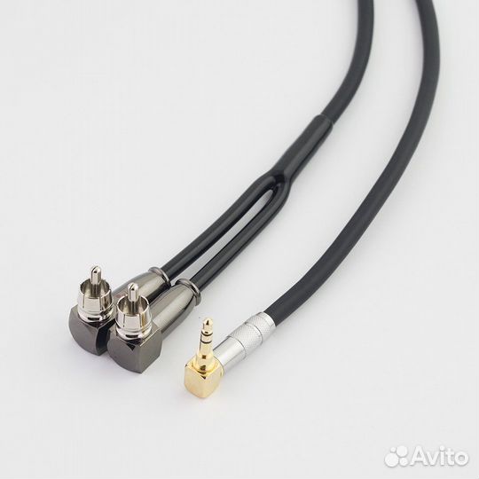 Кабель jack 3.5 2 RCA hifi 1.5м