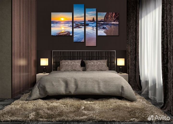 Модульная картина Рассвет