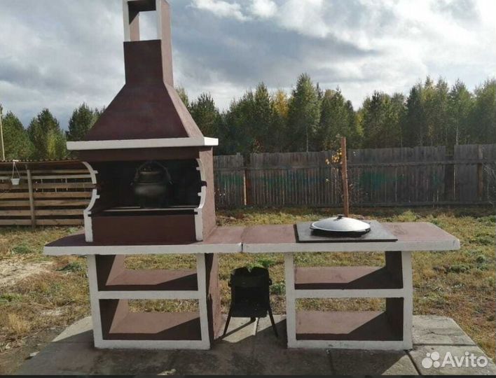 Модульные печи барбекю, гриль, мангал,казан
