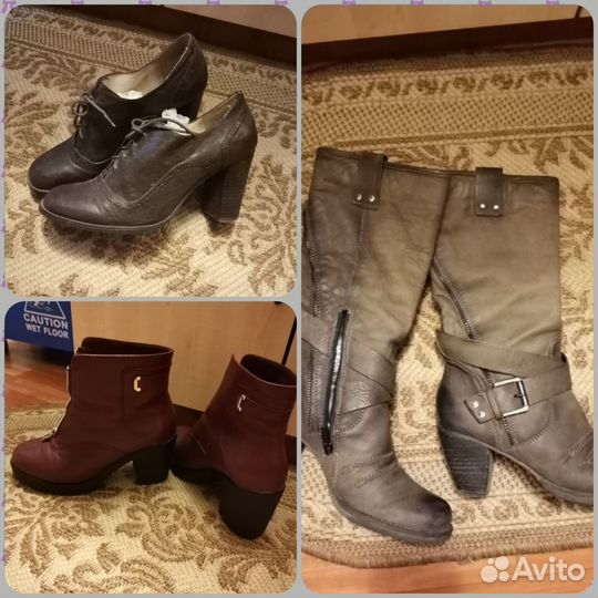 Сапоги, полусапожки, ботильоны