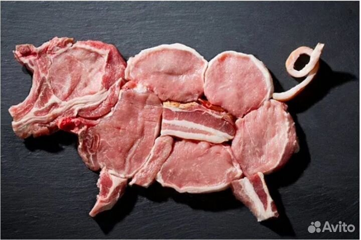 Мясо свинины домашнее