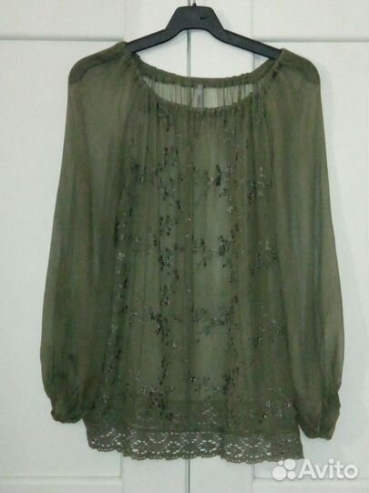 Блуза шелковый шифон