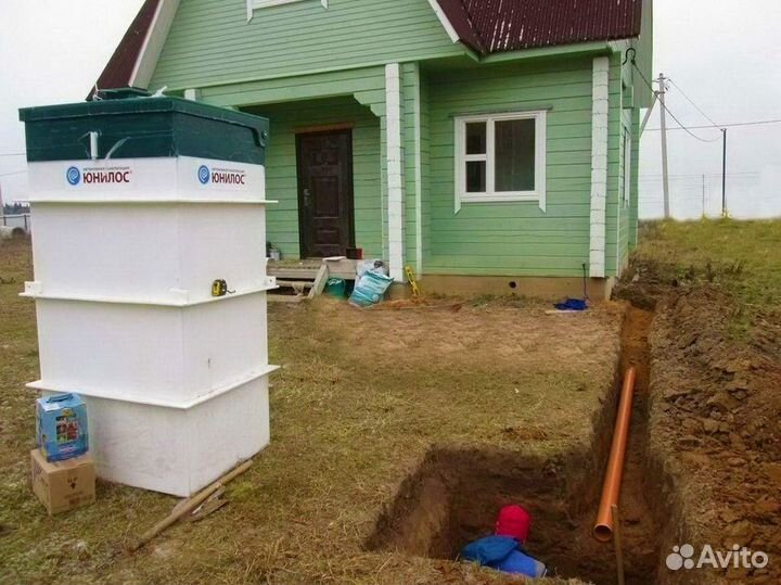 Септик под ключ за 1 день