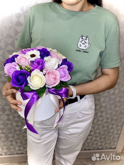 Букет из мыла