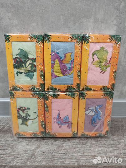 Полотенца новогодние наборы