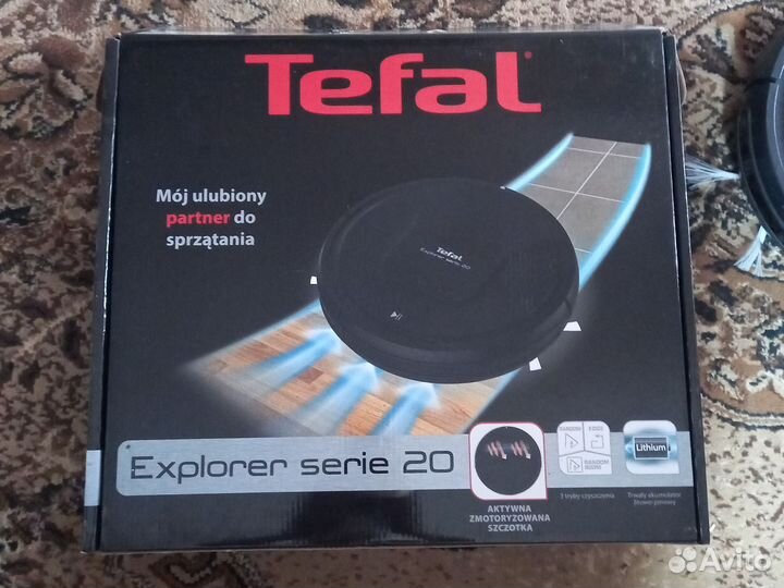 Робот пылесос tefal explorer serie 20