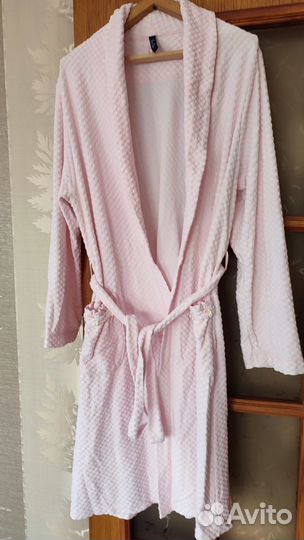 Халат велюровый женский