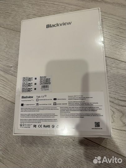 Планшет Blackview Tab 13 6/128 LTE G85 Новые