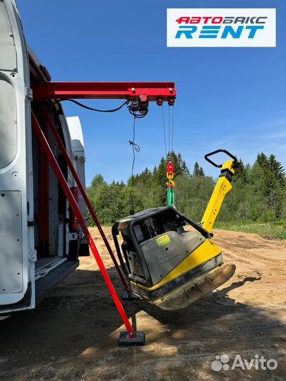 Виброплита с оператором, без залога