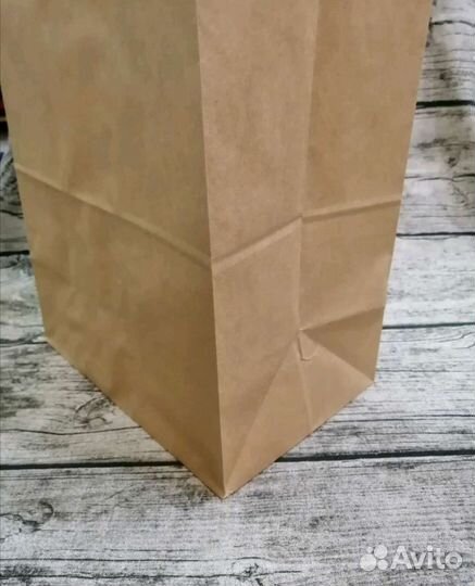 Крафтовые пакеты с ручками