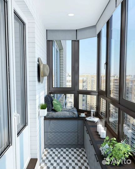 Ремонт балконов и лоджий 