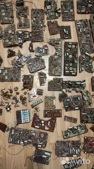 Радиодетали и платы СССР