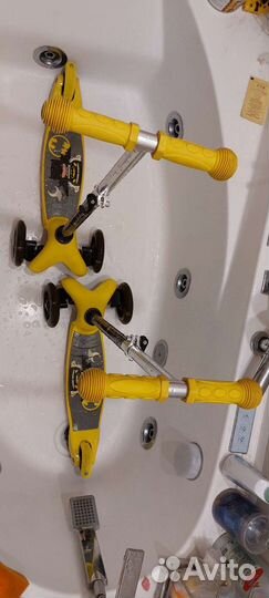 Самокат детский трехколесный бу