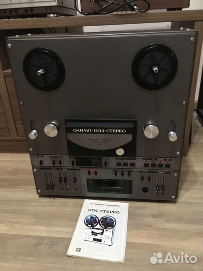 Катушечный магнитофон Олимп 004С