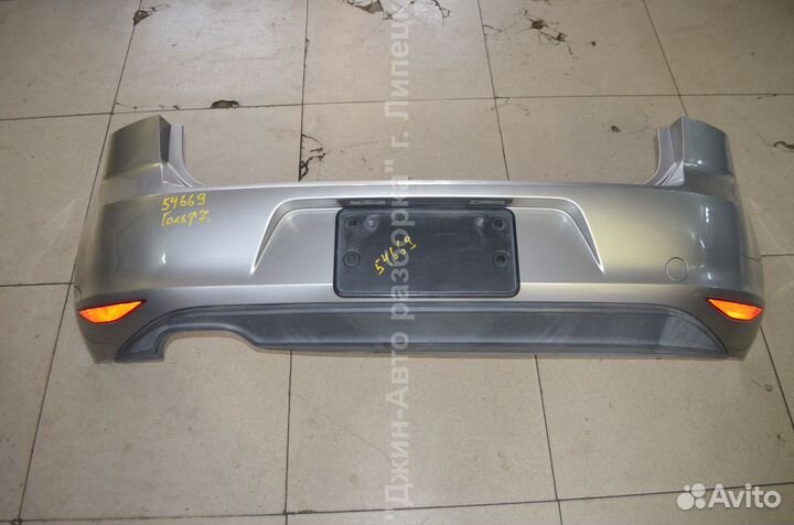 Бампер задний Golf 7 гольф 7 5g6807421