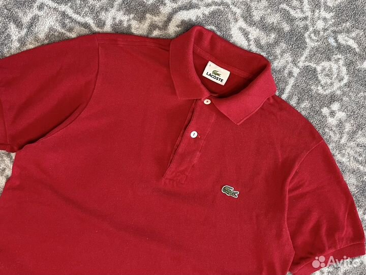 Vintage Lacoste Оригинал Поло футболка мужская