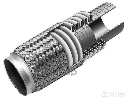 Гофра глушителя D60x158mm универсальная универс