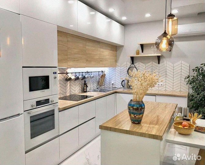 Кухонный гарнитур из мдф на заказ без посредников