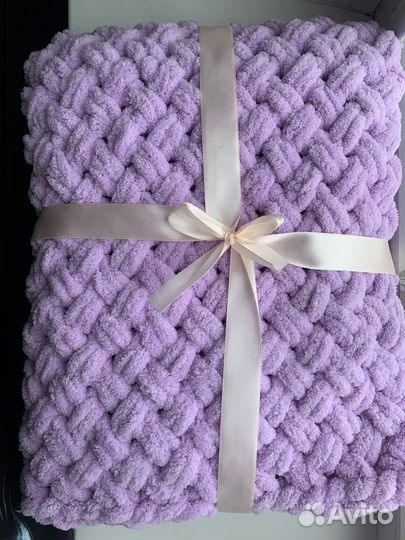 Плед детский плюшевый