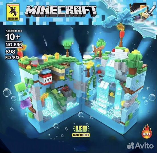 Лего Конструктов майнкрафт № LB-606 / 503д. / Лего