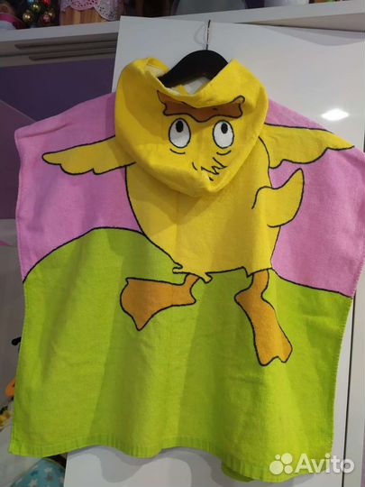 Полотенце детское с капюшоном