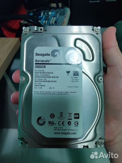 Жесткий диск 2 тб