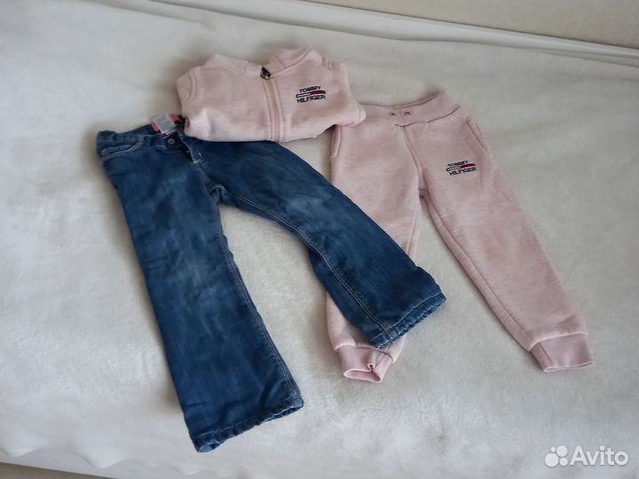 Одежда для девочки пакетом 98 104