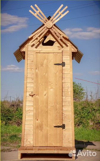 Уличный туалет с установкой SUN336