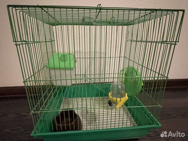 Клетка для джунгарского хомяка (в подарок шар)