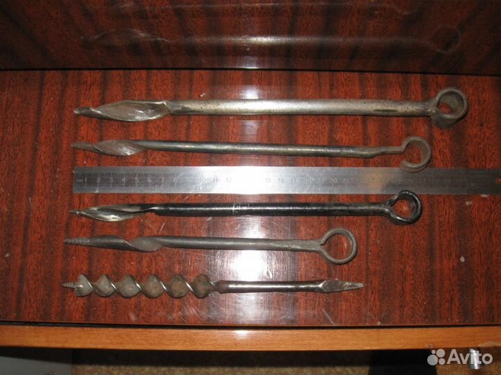 Буравы, конопатки, свёрла