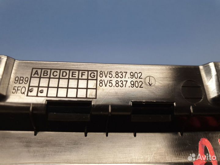 Накладка рамки двери передней правой Audi A3 8V 20