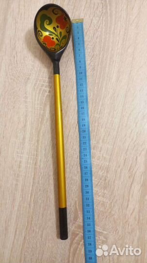 Ложка Хохлома СССР винтаж