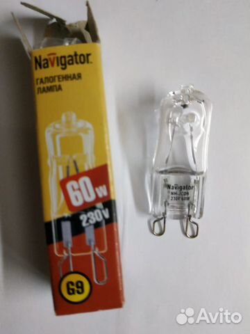 Лампа галогеновая G9 Navigator для освещения