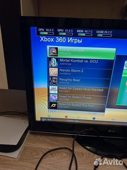 Xbox 360 500 gb freebot