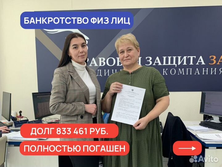 Банкротство Физических Лиц за 30 дней с Гарантией