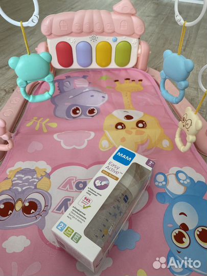 Развивающий коврик с пианино