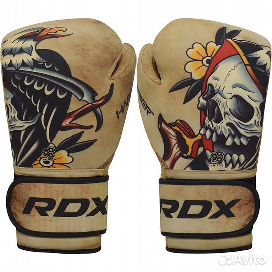 Боксерские перчатки RDX T14 harrier tattoo