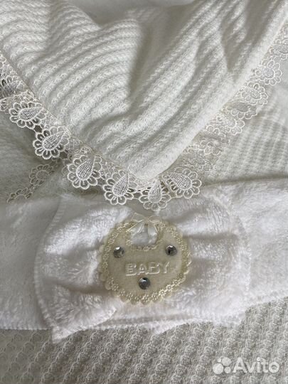 Конверт на выписку вязанный весна новый