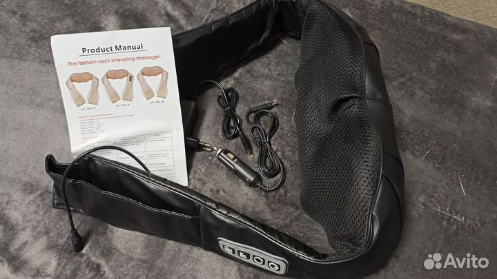 Массажер для шеи новый