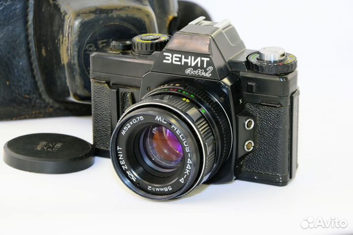 Зенит-ам 2 зеркальный пленочный фотоаппарат